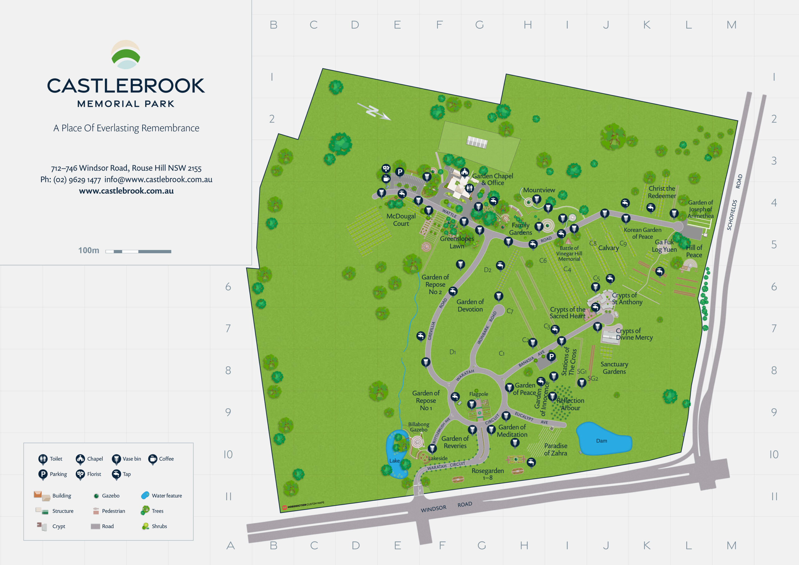 Mapiddiction map – Castlebrook