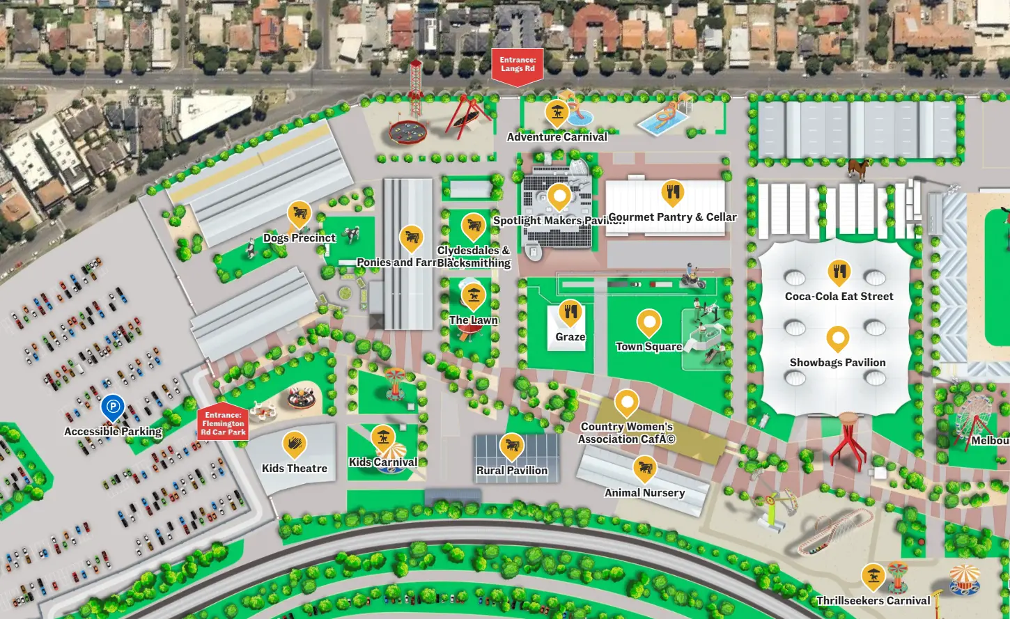 Mapiddiction map – Melbourne Show 2025