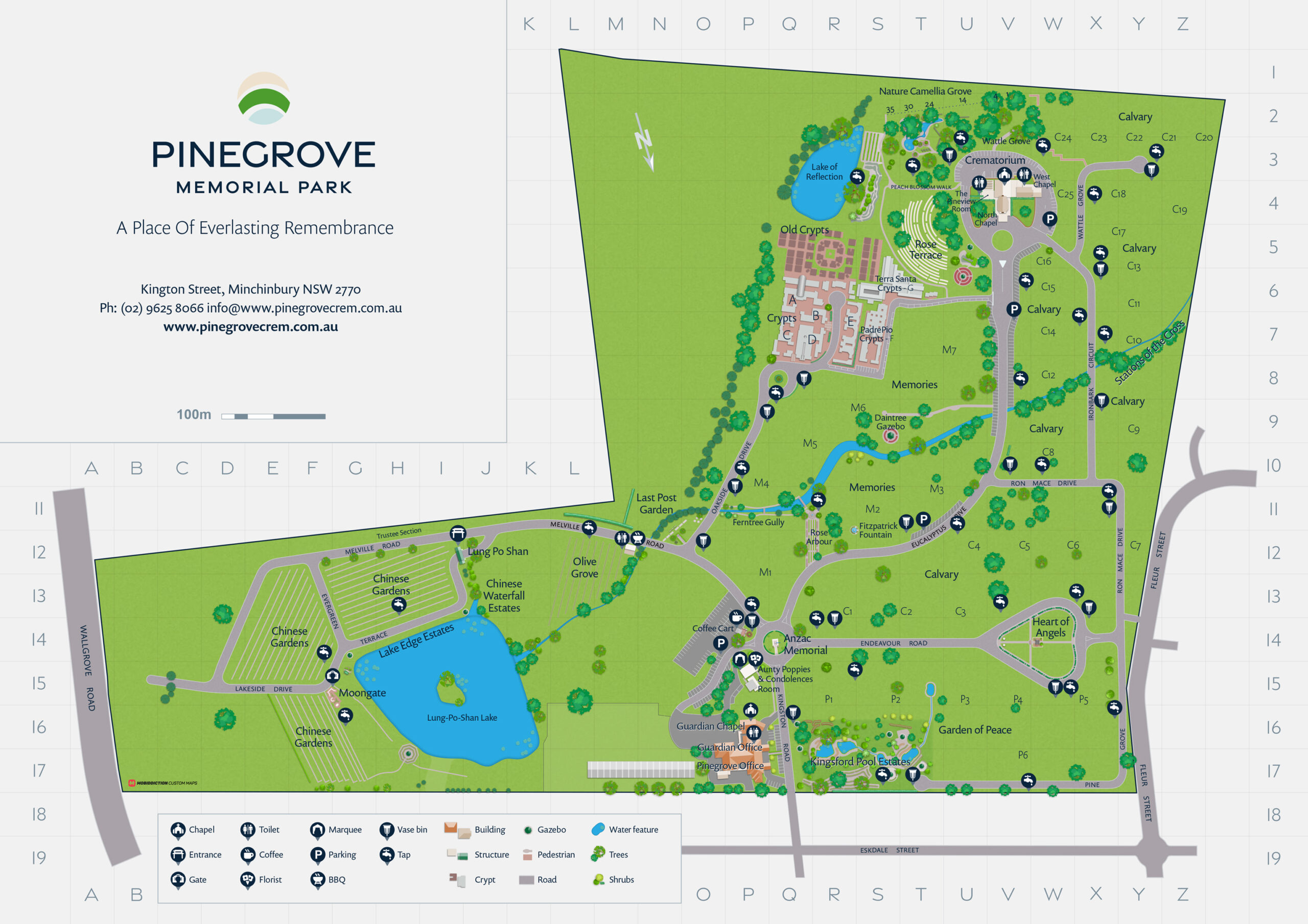Mapiddiction map – Pinegrove