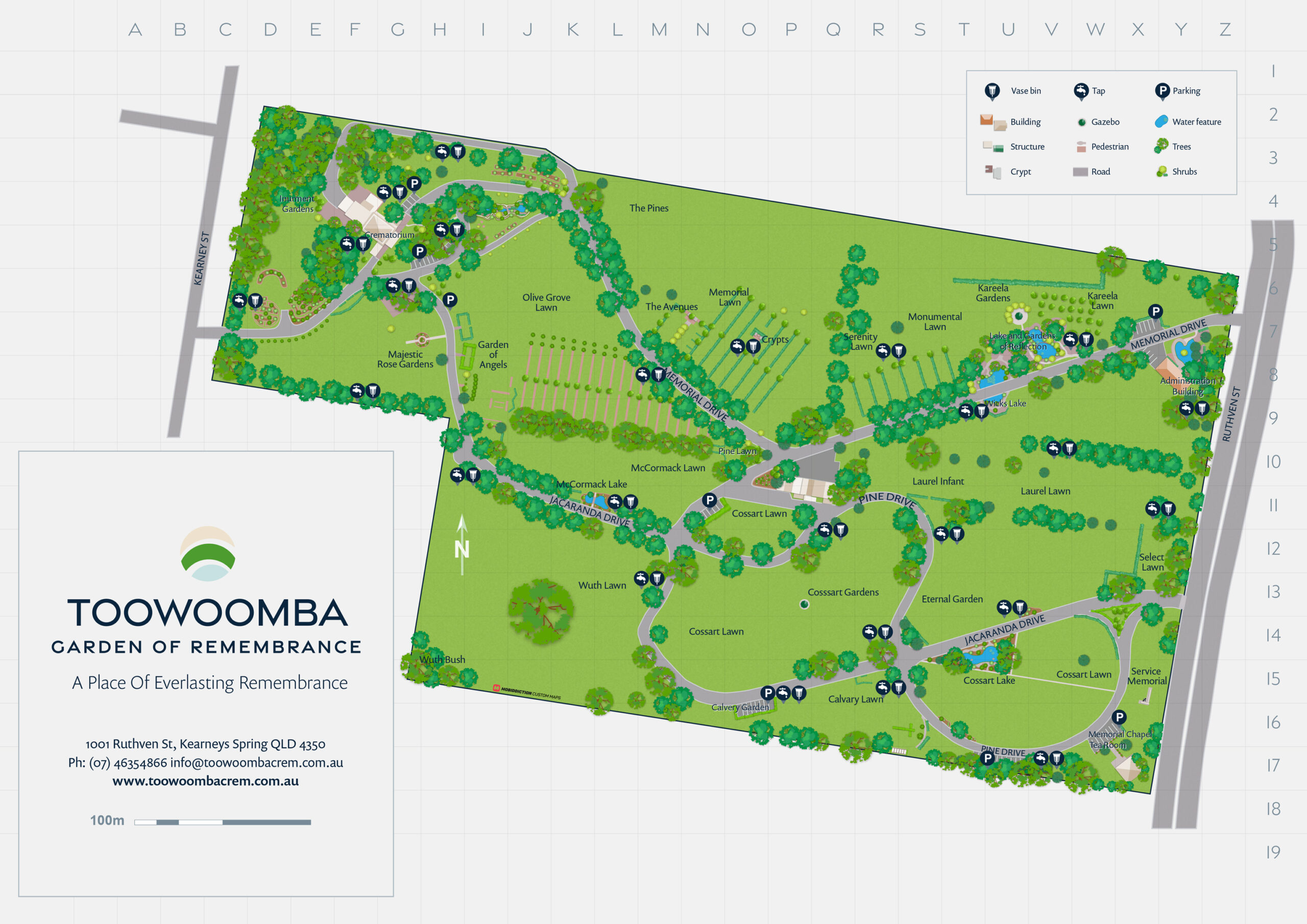 Mapiddiction map – Toowoomba